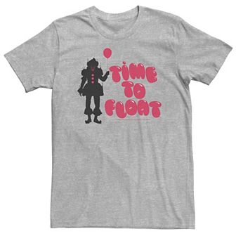 Big & Tall IT "Time To Float" Balloon Text Tee