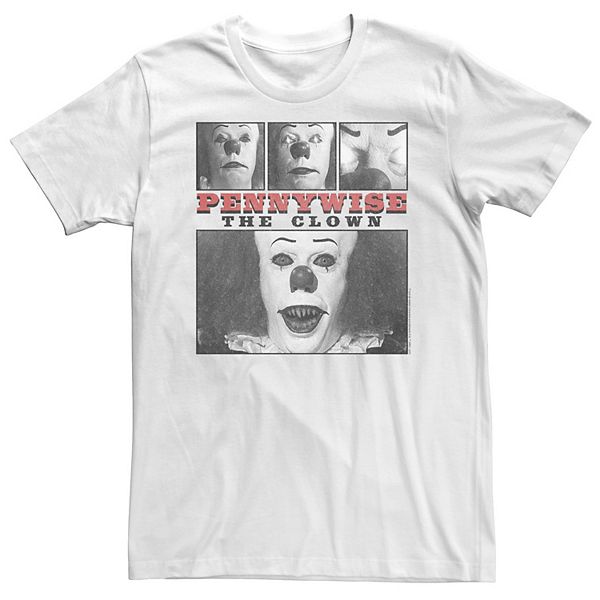 Big & Tall IT Classic Pennywise The Clown Panels Tee