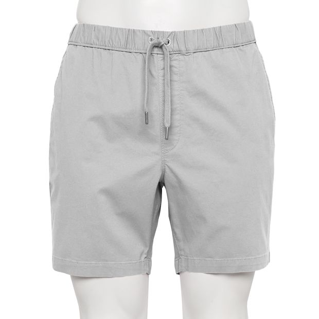 Sonoma, Swim, Kohls Sonoma Light Gray Swim Trunks W Cargo Pocket  Drawstring Waist Sz S Euc