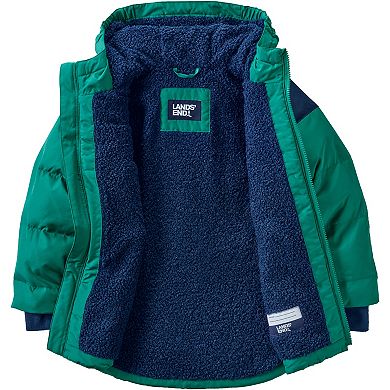 Boys 2-20 Lands' End ThermoPlume Fleece Lined Parka
