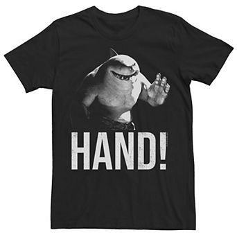Big & Tall The Suicide Squad Hand Shark Tee