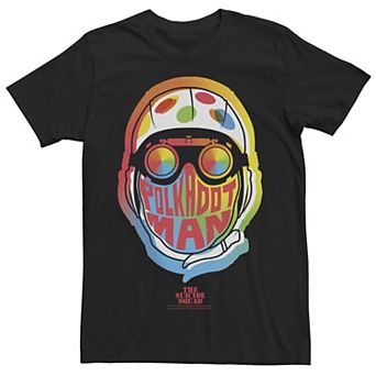 Big & Tall DC Comics The Suicide Squad Polka-Dot Man Retro Logo Tee
