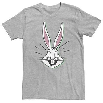 Big & Tall Looney Tunes Bugs Bunny Big Face Tee