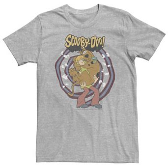 Big & Tall Scooby-Doo Shaggy And Scooby Spiral Eyes Portrait Tee