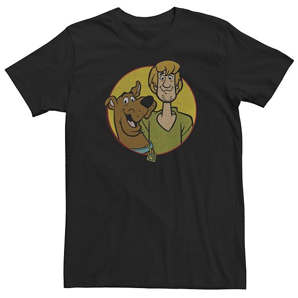 Big & Tall Scooby-Doo Shaggy & Scoobs Circle Portrait Tee