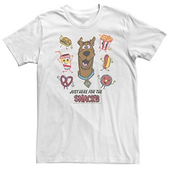 Big & Tall Scooby-Doo "Just Here For The Snacks" Tee