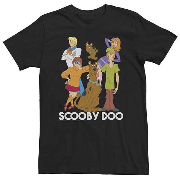 Big & Tall Scooby-Doo Group Portrait Logo Tee