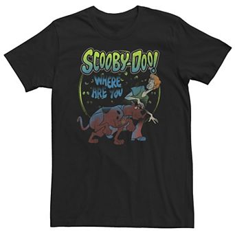 Big & Tall Scooby-Doo Where Are You Skulking Photo Tee