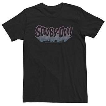 Big & Tall Scooby-Doo Gradient Distressed Logo Tee