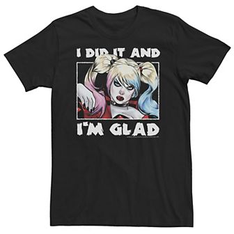 Big & Tall DC Comics Batman Harley Did It Tee