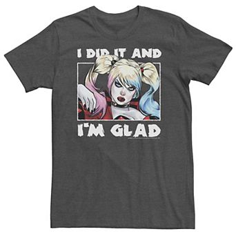 Big & Tall DC Comics Batman Harley Did It Tee