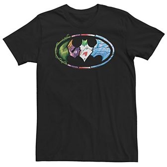 Big & Tall Batman Villains Logo Tee