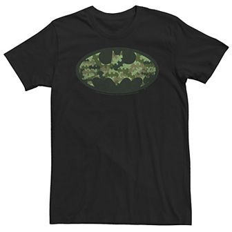 Big & Tall DC Comics Batman Camouflage Fill Logo Tee
