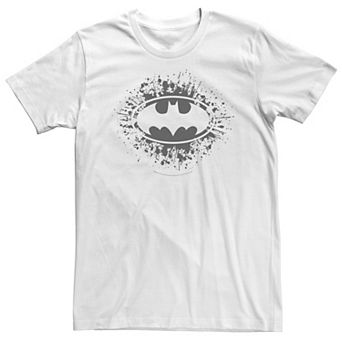 Big & Tall DC Comics Batman Splatter Logo Tee