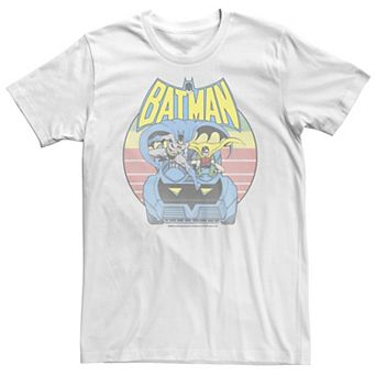 Big & Tall DC Comics Batman Retro Batmobile Tee