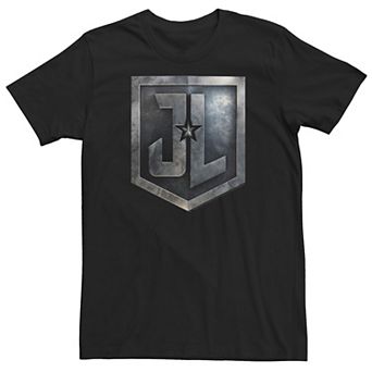 Big & Tall DC Comics Justice League Stone Logo Tee