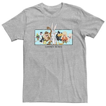 Big & Tall Looney Tunes Group Shot Panel Tee