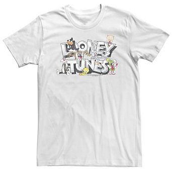 Big & Tall Looney Tunes Character Logo Tee