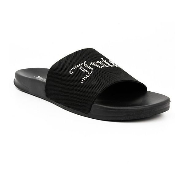 Juicy couture 2024 slide sandals