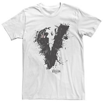 Big & Tall Marvel Venom: Let There Be Carnage V Paint Splatter Tee