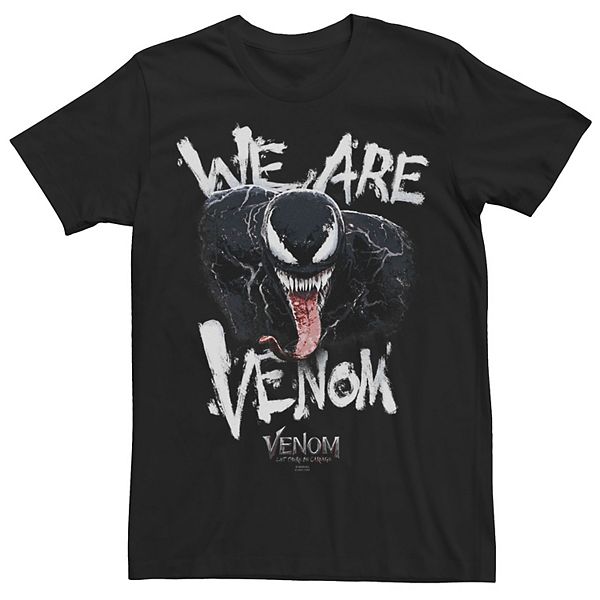 Big & Tall Marvel Venom: Let There Be Carnage We Are Venom Close Up Tee