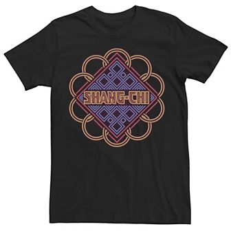 Big & Tall Marvel Shang-Chi Neon Logo Tee