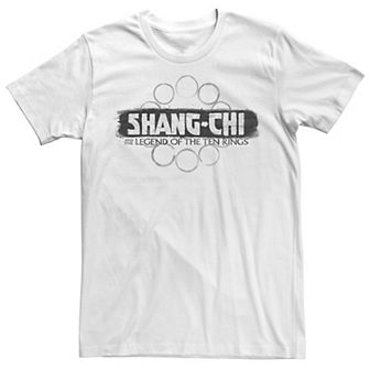 Big & Tall Marvel Shang-Chi Text Logo Tee