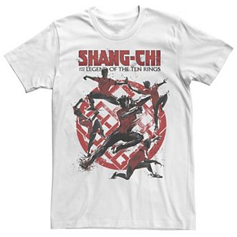 Big & Tall Marvel Shang-Chi Poses Logo Tee