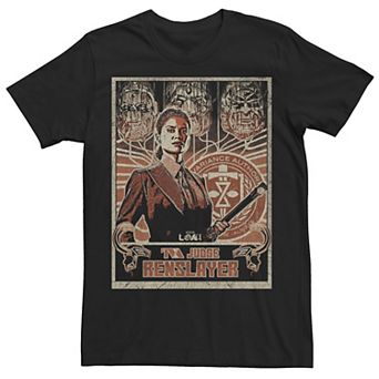 Big & Tall Marvel Loki Judge Renslayer Poster Tee