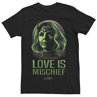 Big & Tall Marvel Loki Enchantress Portrait Tee