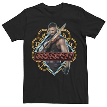 Big & Tall Marvel Shang-Chi Nailbiter Poster Tee