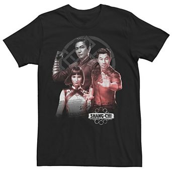 Big & Tall Marvel Shang-Chi Family Poster Tee