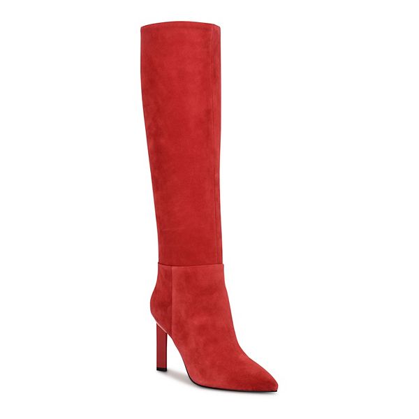 nine west eardy heeled boots