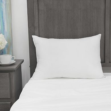 Sensorpedic Temperature Regulating Advanced Climate Control Bed Pillow With Idealoft Cooling Dry Fiber Fill