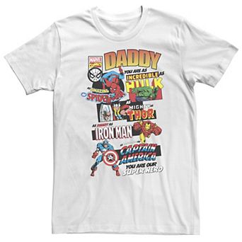 Big & Tall Marvel Ultimate Dad Tee