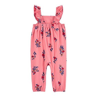 Baby Girl Carter's Floral Jumpsuit