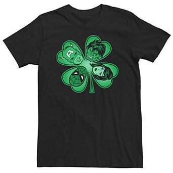 Big & Tall Marvel Avengers Shamrock Head Shot Tee