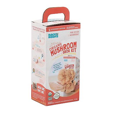BACK TO THE ROOTS Organic Pink Oyster Mushroom Grow Kit