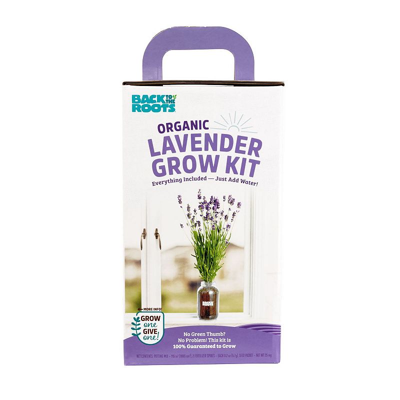 Back to the Roots Organic Lavender Grow Kit