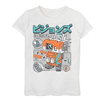 Girls 7-16 Star Wars Visions Robo Schematic Graphic Tee