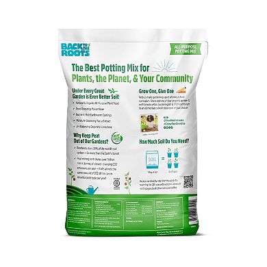 BACK TO THE ROOTS Natural & Organic All-Purpose Potting Mix