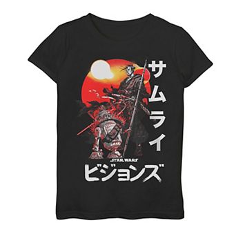 Girls 7-16 Star Wars Visions Samurai Poster Graphic Tee