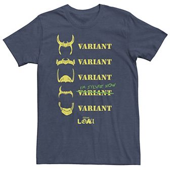 Big & Tall Marvel Loki Variant Sylvie Quote Tee