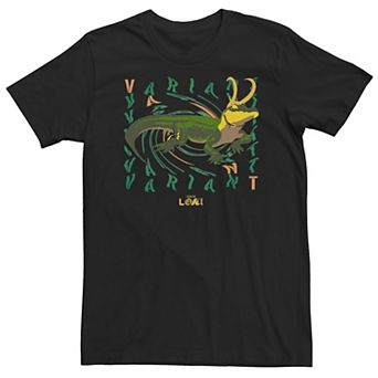 Big & Tall Marvel Loki Gator Poster Tee
