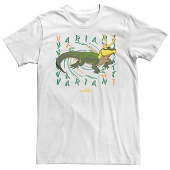Big & Tall Marvel Loki Gator Poster Tee