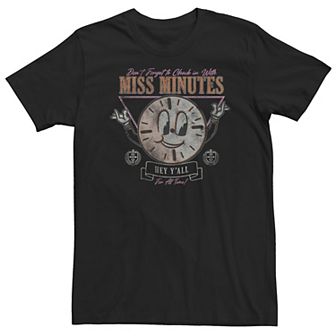 Big & Tall Marvel Loki Normcore "Miss Minutes" Tee