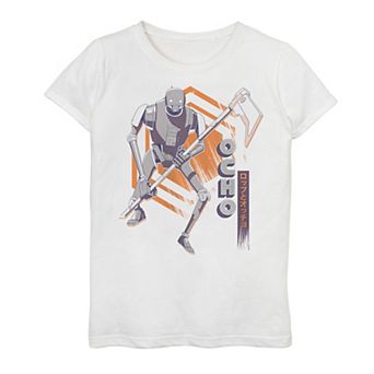 Girls 7-16 Star Wars Visions Ocho Attack Poster Graphic Tee