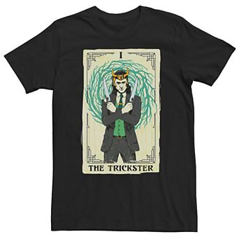 Big & Tall Marvel Loki Trickster Tarot Tee