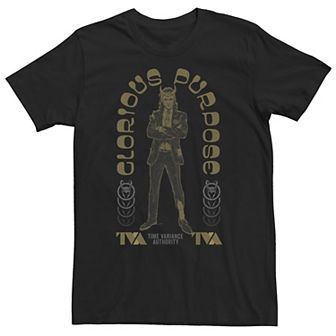 Big & Tall Marvel Loki Glorious Arch Tee