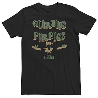 Big & Tall Marvel Loki "Glorious Purpose" Tee